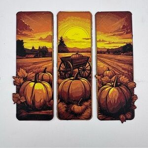Autumn Pumpkin bookmarks